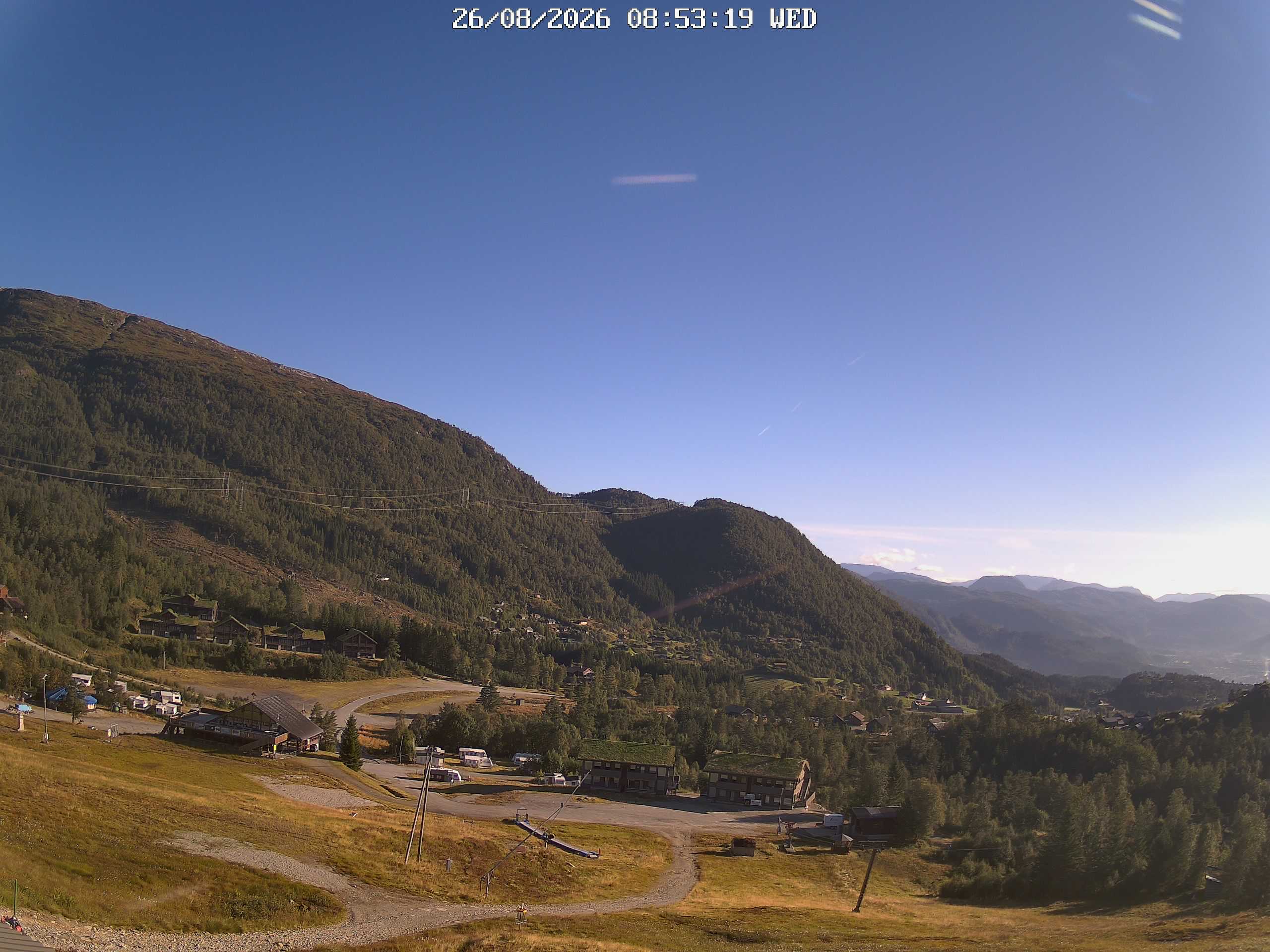 Webcam Sauda skisenter, Sauda, Rogaland, Norwegen